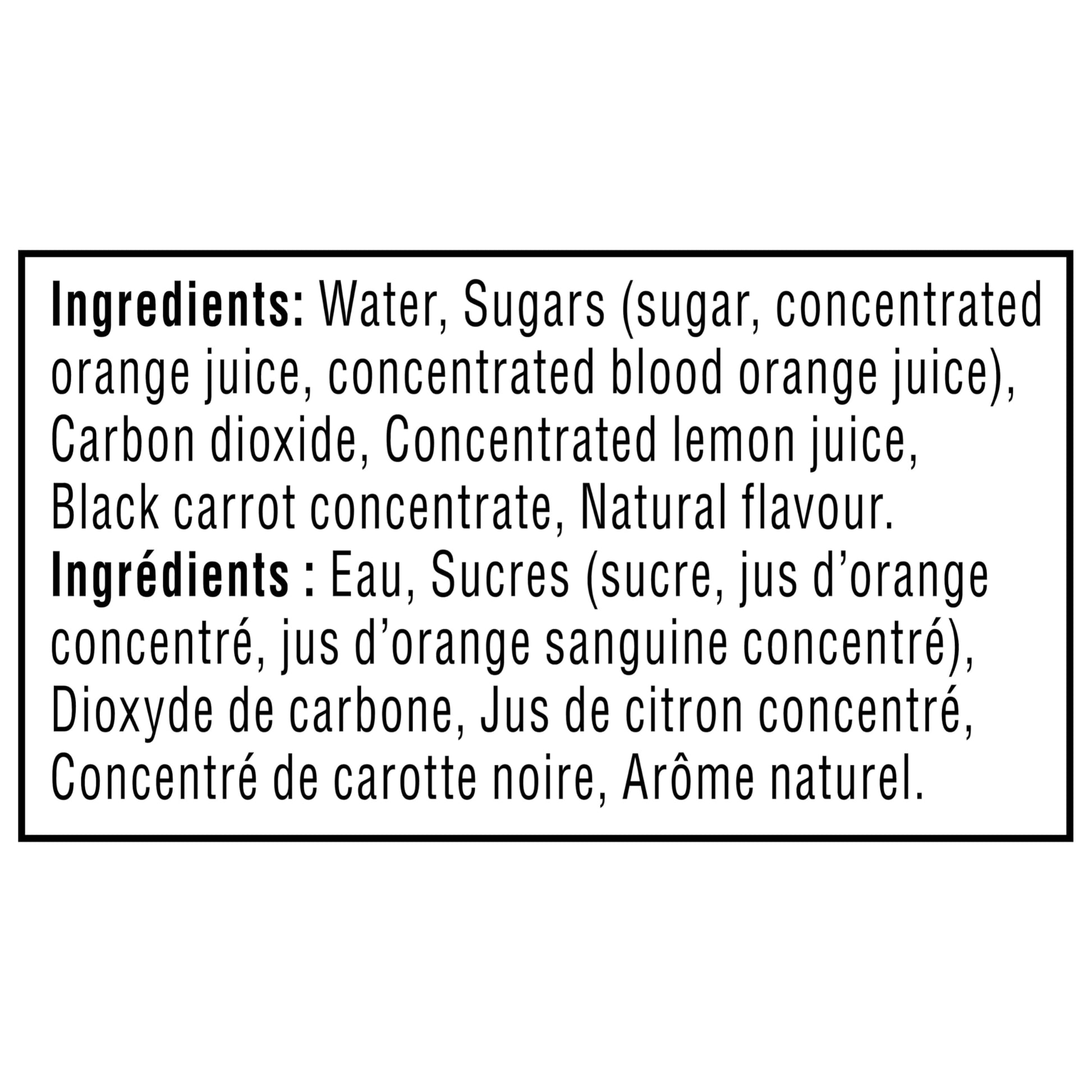 San Pellegrino Naturali Aranciata Rossa Blood Orange Sparkling Beverage, 330 mL Cans (24-Pack)