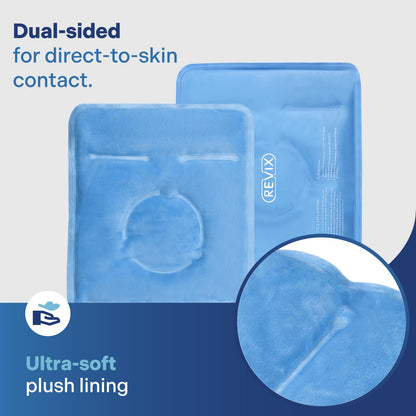REVIX Knee Ice Pack Wrap for Injuries Reusable, Gel Ice Pack Wrap with Cold Compress Therapy for Knee Pain Relief, Knee Replacement Surgery, Swelling, Bruises and Arthritis - Available at All In One Marketplace Canada