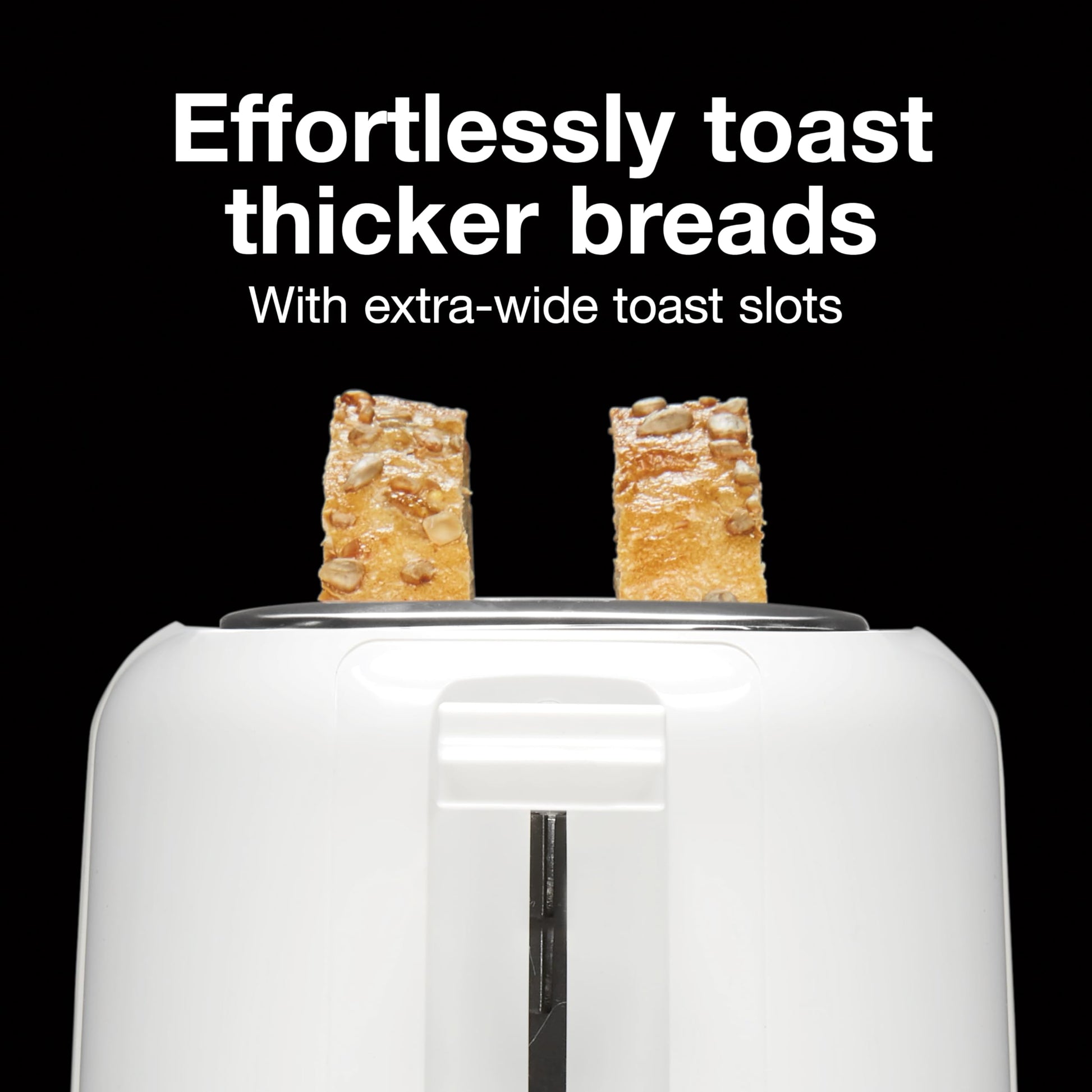 Proctor Silex 2-Slice Toaster, White, Extra-Wide Slot Toaster with Shade Selector, Cool Wall, Toast Boost, Auto Shutoff, Cancel Button, 22216G Proctor Silex