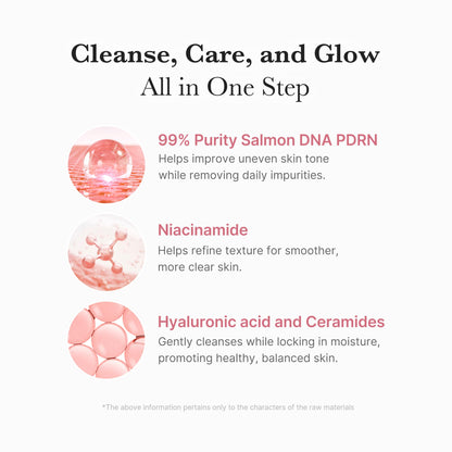 medicube PDRN Marshmallow Whip Cleanser | Face Wash, Cleansing Foam for Pore Care & Uneven Skin Tone | Gentle Daily Deep Cleansing | Hydrating and Nourishing Facial Cleanser | Korean Skincare - Available at All In One Marketplace Canada