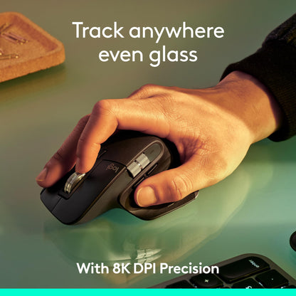 Logitech MX Master 3S Bluetooth Edition Wireless Mouse, No USB Receiver - Ultra-Fast Scrolling, Ergo, 8K DPI, Track on Glass, Quiet Clicks, Works with Apple Mac, Windows PC, Linux, Chrome - Graphite - Available at All In One Marketplace Canada