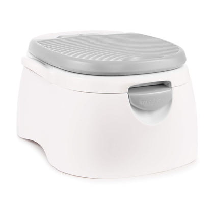 Munchkin Arm & Hammer Multi-Stage 3-in-1 Potty Seat, (Potty Chair, Trainer Ring and Step Stool), Grey Munchkin