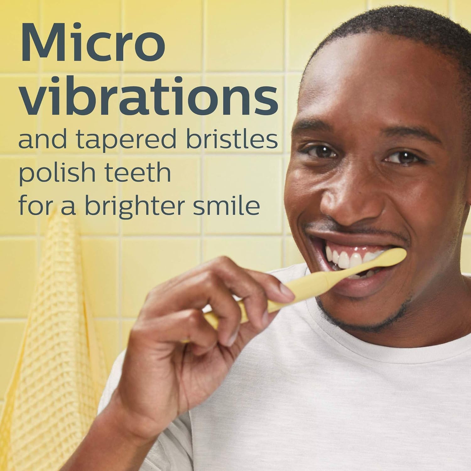 Philips One by Sonicare Battery Toothbrush, Brush Head Bundle, Mango, BD30001/AZ Philips Sonicare