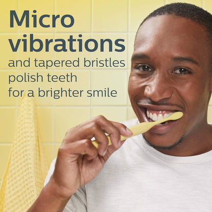 Philips One by Sonicare Battery Toothbrush, Brush Head Bundle, Mango, BD30001/AZ Philips Sonicare