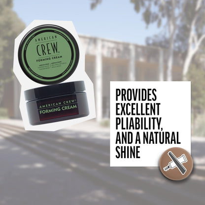 American Crew for Men Forming Cream with Medium Hold/Medium Shine, 85g/3 oz. American Crew