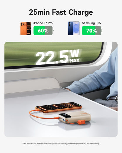 INIU Power Bank, Smallest 20000mAh 22.5W Fast Charging Portable Charger
