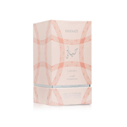 Lattafa Hayaati Florence for Unisex Eau de Parfum Spray, 3.4 Ounce