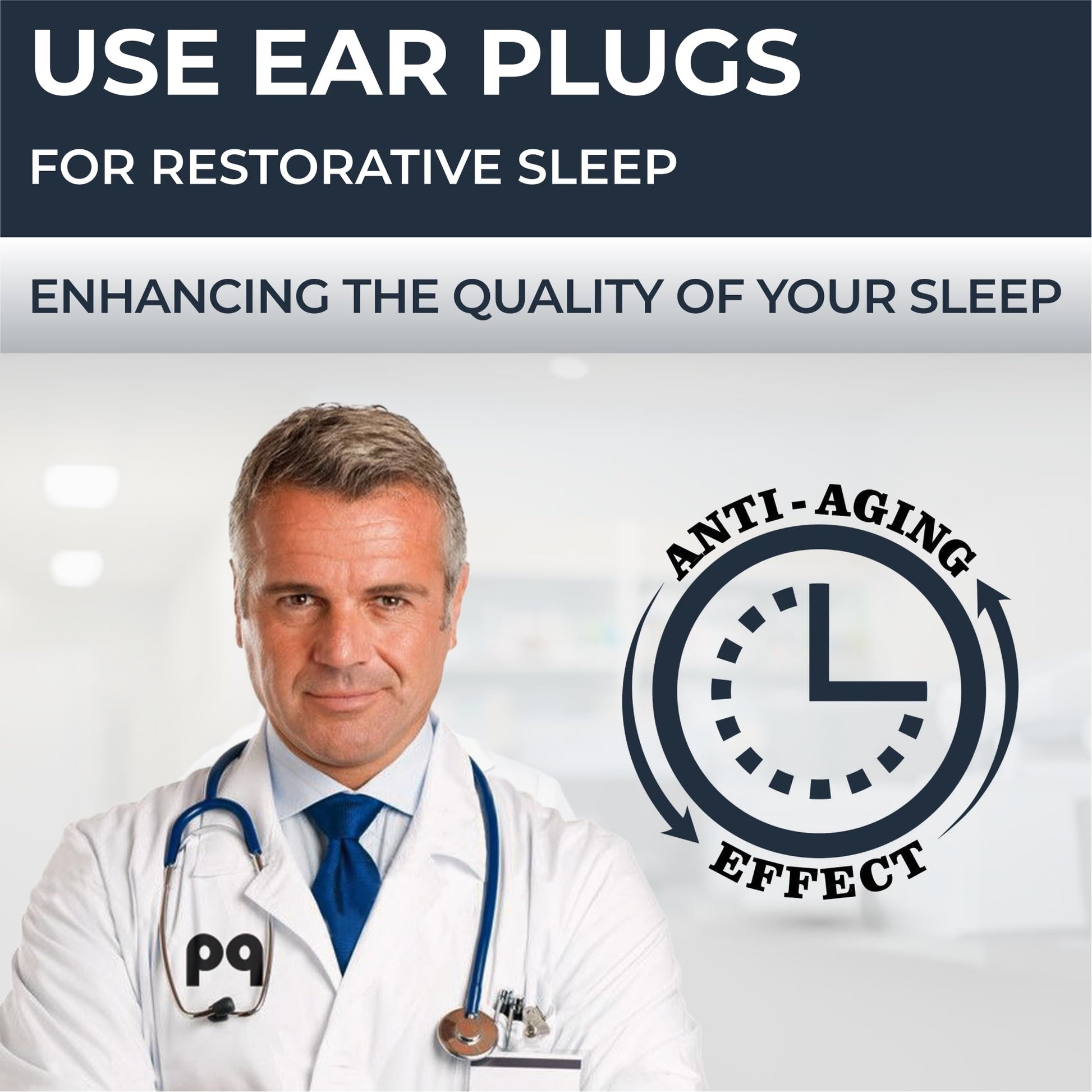 PQ Wax Ear Plugs for Sleep - 15 Silicone Wax Earplugs for Sleeping and Swimming, Gel Ear Plugs for Noise Cancelling & Ear Protection, Sleeping Earplugs with Sound Blocking Level of 32 Db (15 Pillows) - Available at All In One Marketplace Canada