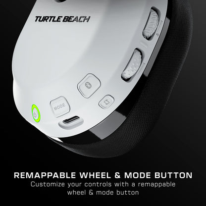 Turtle Beach Stealth 600 Wireless Multiplatform Amplified Gaming Headset for PS5, PS4, PC, Nintendo Switch & Mobile – Bluetooth, 80-Hr Battery, Noise-Cancelling Flip-to-Mute Mic, 50mm Speakers – White