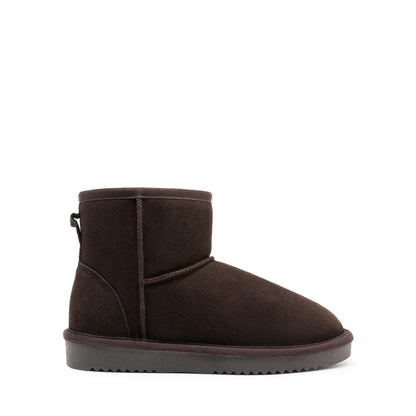 DREAM PAIRS Women's Ankle Winter Snow Boots Genuine Suede,Brown,9 🍁 All In One Marketplace Canada