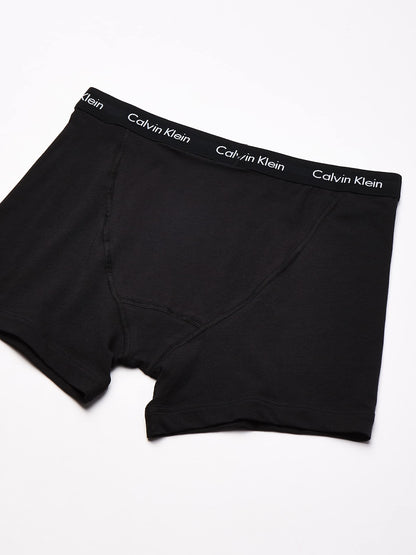 Calvin Klein Men's Cotton Stretch 7-Pack Boxer Brief, 7 Black, Large 🍁 All In One Marketplace Canada