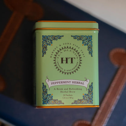 Harney & Sons Peppermint Herbal Tin, 20 Count 🍁 All In One Marketplace Canada