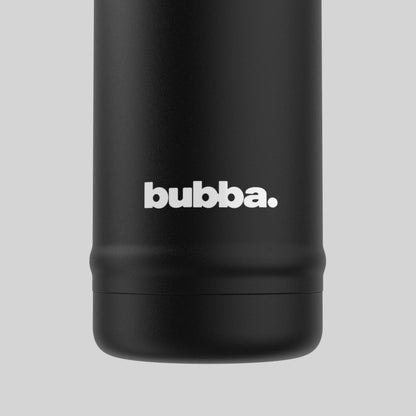 Bubba 24 oz Dualsip Water Bottle with Straw & 2-Way Lid | Leakproof Metal Tumbler | Insulated Stainless Steel | Reusable | Lightweight | Dishwasher Safe | Lead & BPA-Free | Office Siren bubba