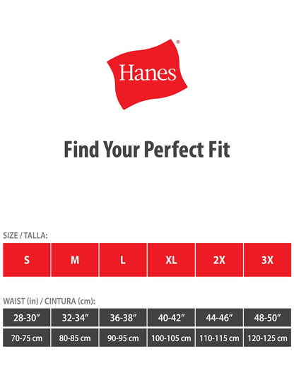 Hanes Boxer Briefs, Cool Dri Moisture-Wicking Underwear, Cotton No-Ride-up for Men, Multi-Packs Available, 6 Pack - Black/Gray, Medium - Available at All In One Marketplace Canada