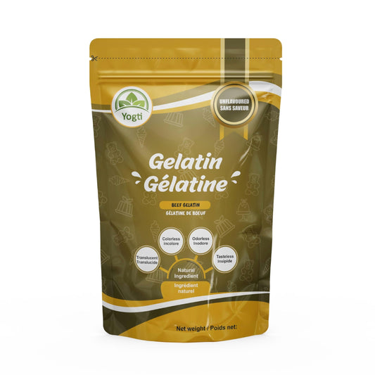 Yogti Pure Beef Gelatin Powder – 907g (2 LB)