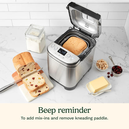 Cuisinart Bread Maker Machine, Stainless Steel, 12 Programs, Up to 2 lbs 🍁 All In One Marketplace Canada
