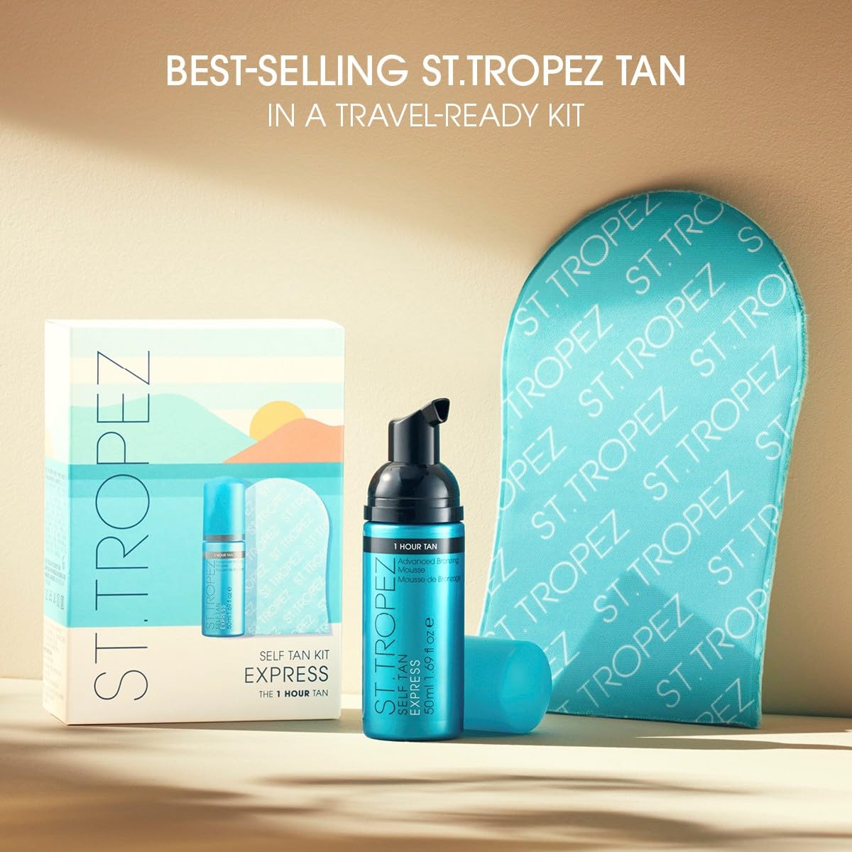 St. Tropez Self Tan Express Mini Kit - Available at All In One Marketplace Canada