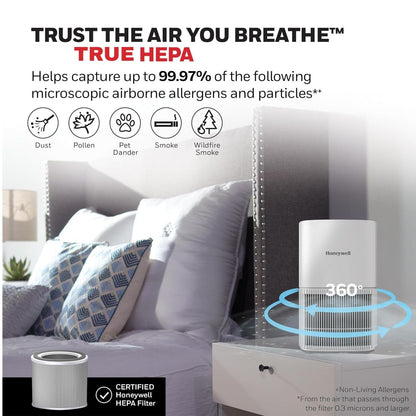 Honeywell HPA120WC Small-Medium Room Air Purifier