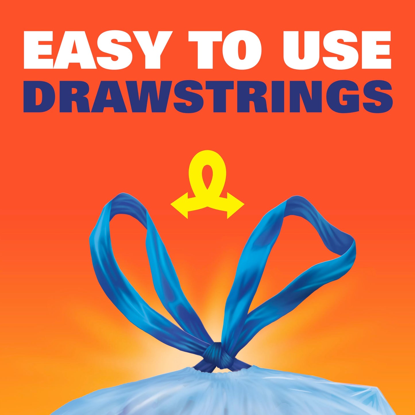 Hefty Recycling Trash/Garbage Bags (Blue, Kitchen Drawstring, 13 Gallon, 60 Count) 🍁 All In One Marketplace Canada Hefty