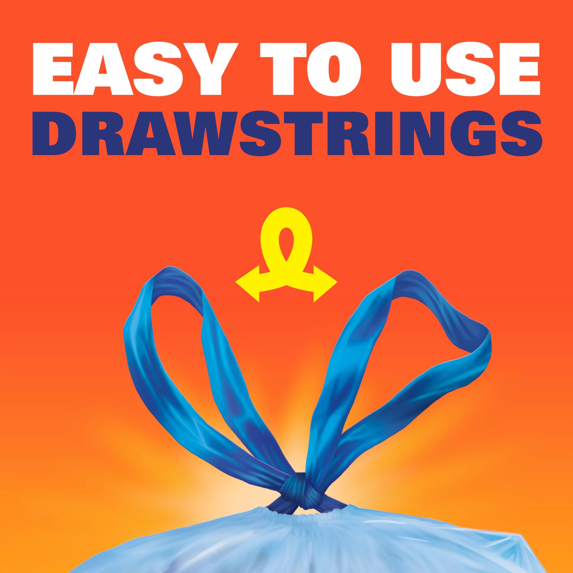 Hefty Recycling Trash/Garbage Bags (Blue, Kitchen Drawstring, 13 Gallon, 60 Count) 🍁 All In One Marketplace Canada Hefty
