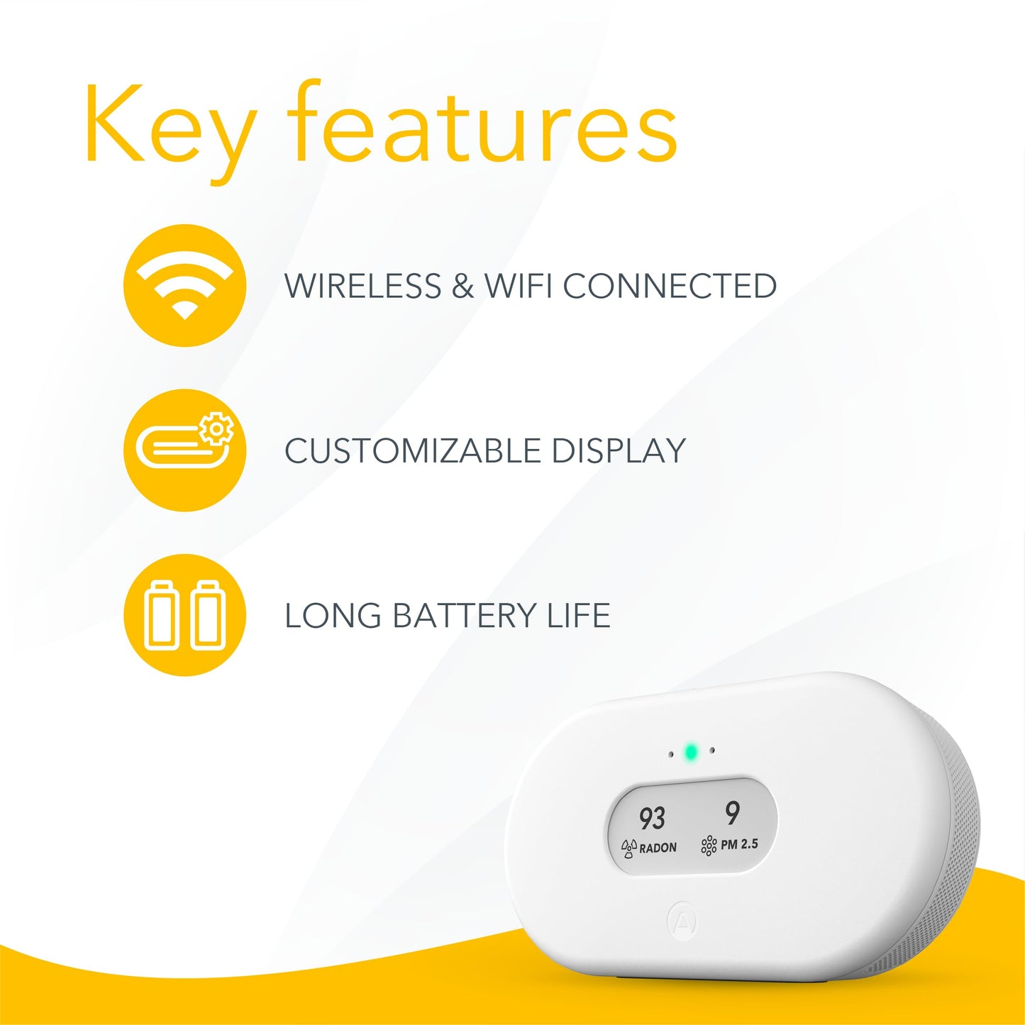 Airthings 2960 View Plus - Radon & Air Quality Monitor (PM, CO2, VOC, Humidity, Temp, Pressure) 🍁 All In One Marketplace Canada