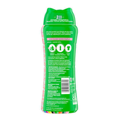 Gain Tango 2-in-1 Laundry Scent Booster Beads, Strawberry and Shea Scent, Laundry Beads with Dual Scents Plus All Day Freshness, 598 Grams