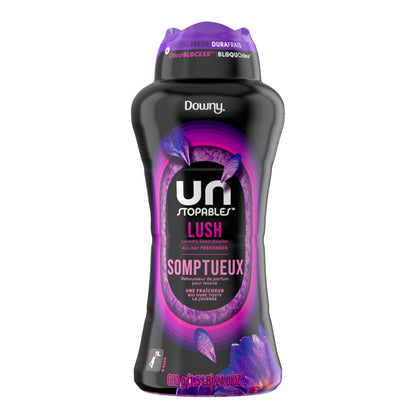 Downy Unstopables In-Wash Laundry Scent Booster Beads, Lush - 24 oz - Available at All In One Marketplace Canada