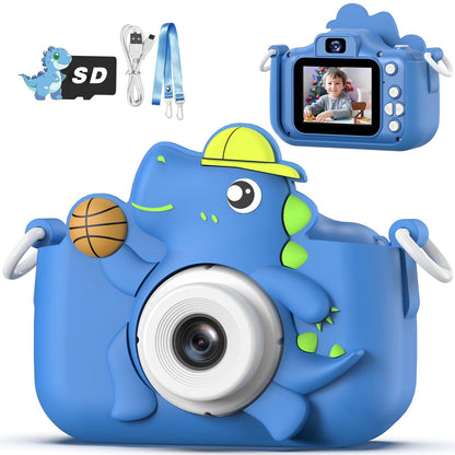 Masterbee Children's Camera Toys for Girls & Boys, 3-12 Years - 1080P HD Video Kids Digital Camera - Perfect for Christmas & Birthday Gifts (Blue) 🍁 All In One Marketplace Canada