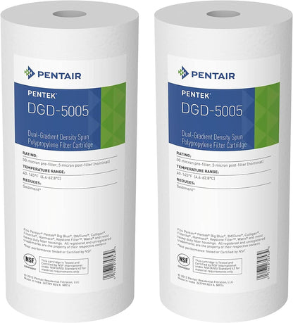 Pentair Pentek DGD-5005 Big Blue Whole House Sediment Filter