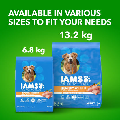 IAMS Proactive Health Adult Dry Dog Food, Real Chicken Flavour, 13.2kg