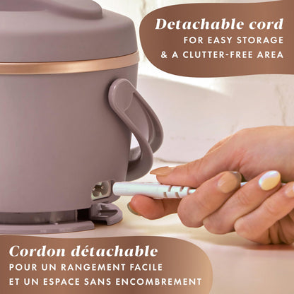 Crock-Pot Electric Lunch Box, Portable Food Warmer for On-the-Go, 20-Ounce (591 mL), Blush Pink