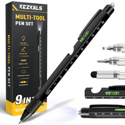 KEZKALS Gifts for Men 9 in 1 Multitool Pen Stocking Stuffers for Men Adults 🍁 All In One Marketplace Canada