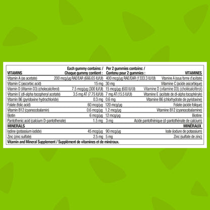 FLINTSTONES Complete Kids Multivitamin Gummies - Multivitamins for Kids, Kids Multivitamin Gummy Helps Maintain Good Health, Free of Artificial Sweeteners, Free of Aspartame, Free of Synthetic FD&C Dyes, 180 Gummies - Available at All In One Marketplace Canada