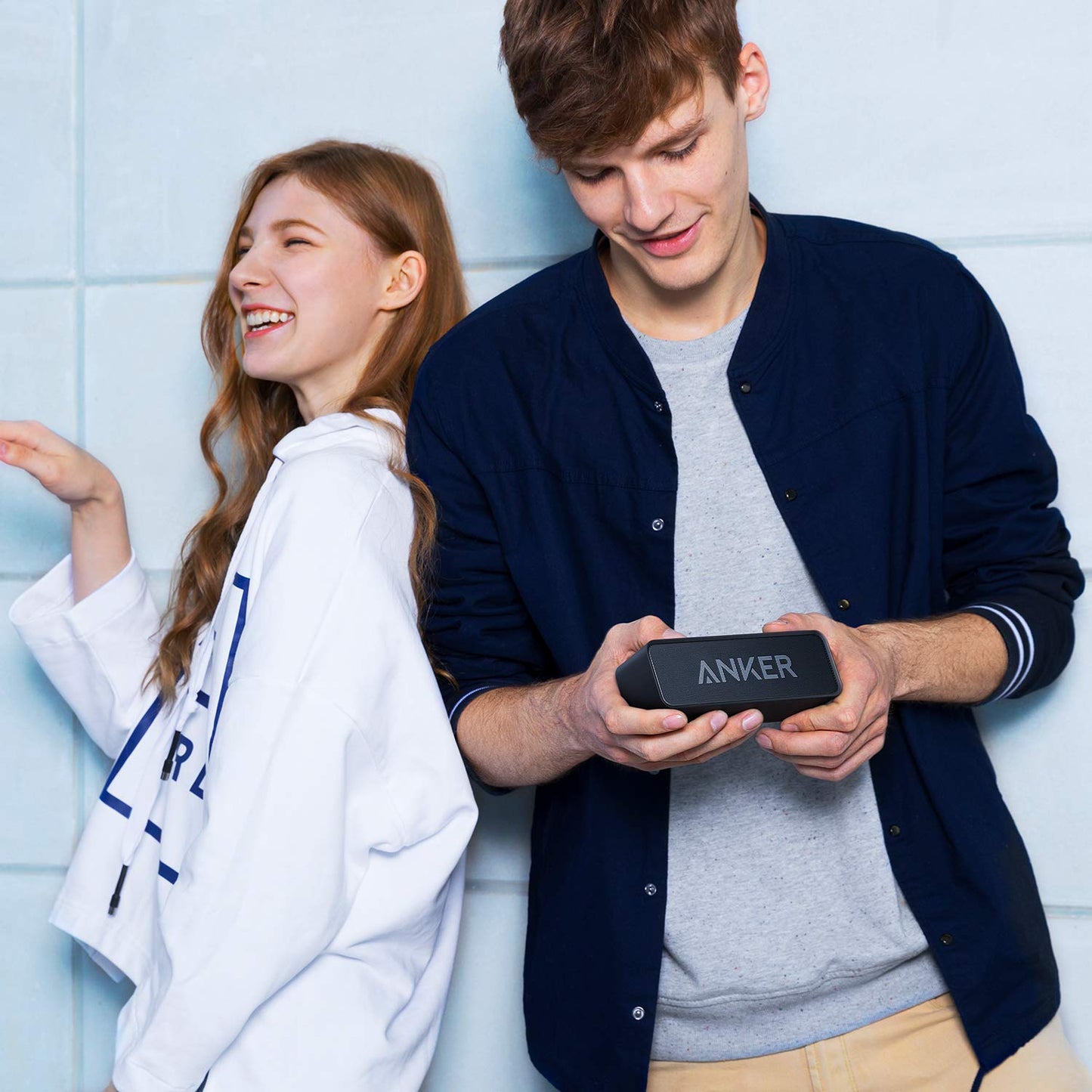 Upgraded, Anker Soundcore Bluetooth Speaker with IPX5 Waterproof, Stereo Sound, 24H Playtime, Portable Wireless Speaker for iPhone, Samsung and More - Available at All In One Marketplace Canada
