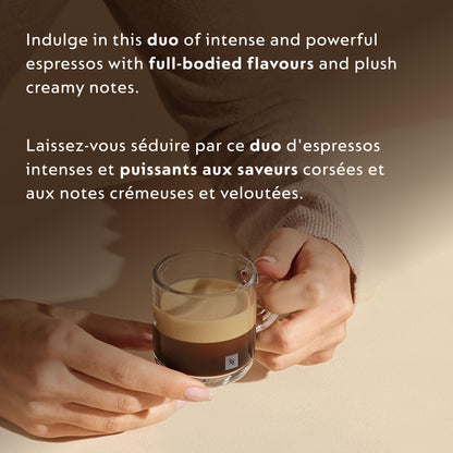 Nespresso Vertuo Espresso Variety Pack Coffee Pods, 80 Pods