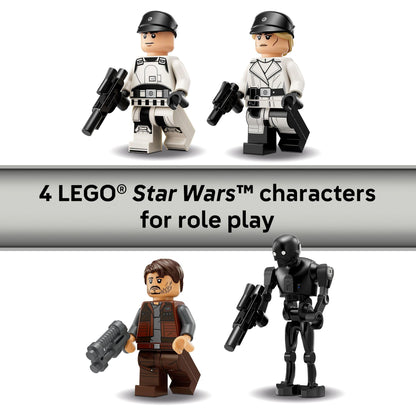 LEGO Star Wars Rebel U-Wing Starfighter Building Set - Includes Cassian Andor, Dedra Meero and K-2SO - Model Action Toy for Andor Fans - Birthday Gift Idea for Boys, Girls, Kids, Ages 8+ - 75399 LEGO