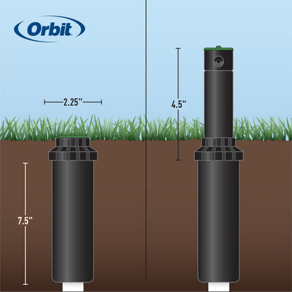 Orbit WaterMaster Voyager II Professional Pop-Up Gear Drive Orbit
