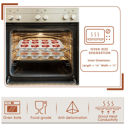P&P CHEF 12-Cup Muffin Pan Tin, Stainless Steel Cupcake Pan, 2Pcs 🍁 All In One Marketplace Canada