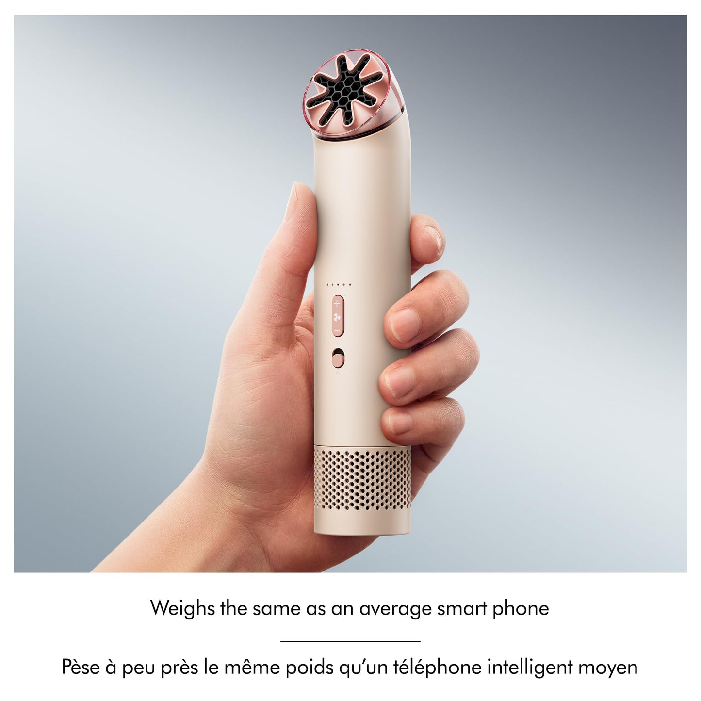 Dyson HushJet™ Mini Cool fan (Stone/Blush)