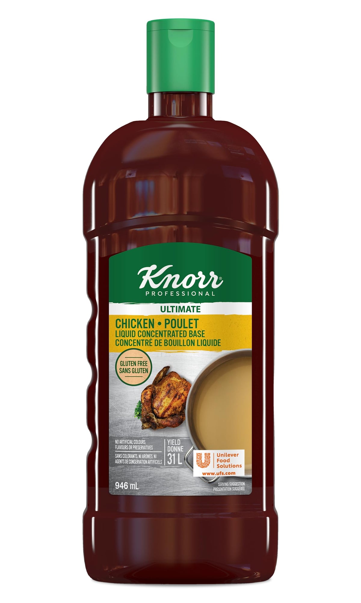 Knorr Liquid Concentrated Base Chicken, Gluten Free, 946 ml