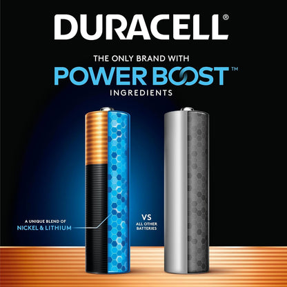 Duracell Coppertop AAA Batteries, 28 Pack, 12-Year Shelf Life, Storage Tray