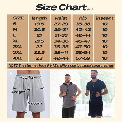 BOOJO 5 Pack Athletic Gym Mens Shorts - Workout Black Quick Dry Basketball Shorts with Pockets for Running Casual Activewear