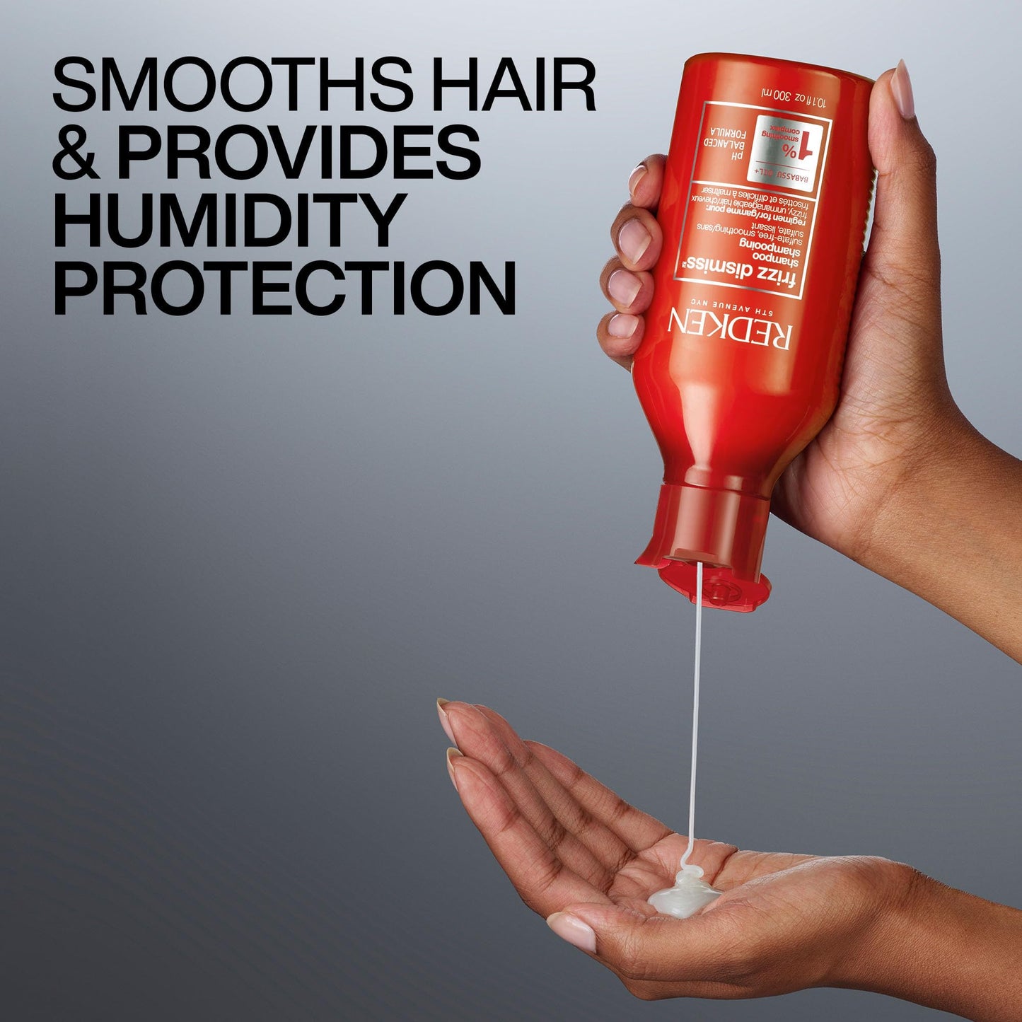 Frizz Dismiss Shampoo-NP by Redken for Unisex - 10.1 oz Shampoo - Available at All In One Marketplace Canada