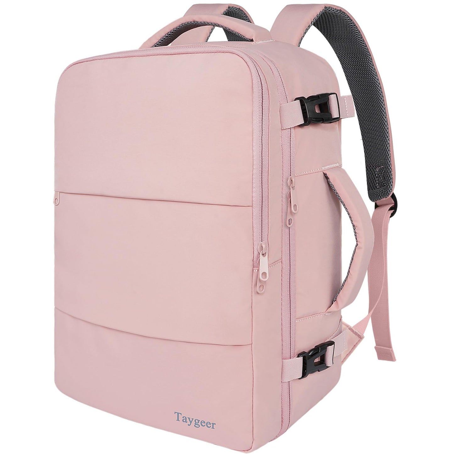 Taygeer Travel Backpack for Women, Carry On Backpack with Shoe Pouch, TSA 15.6inch Laptop Backpack Flight Approved, College Nurse Bag Casual Daypack for Weekender Business Hiking, Pink - Available at All In One Marketplace Canada