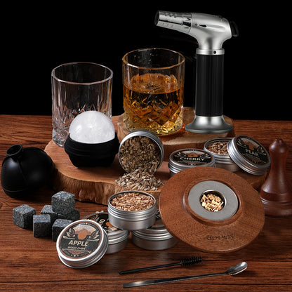 Whiskey Smoker Kit with Torch - Cocktail Smoker Kit Bourbon Gift for Men 🍁 All In One Marketplace Canada
