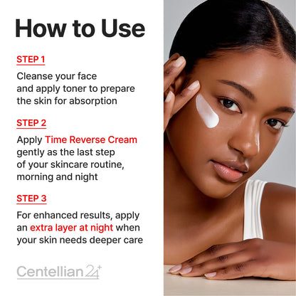 CENTELLIAN 24 Madeca Cream Time Reverse (1.69fl oz) - Advanced Fast-Absorbing & Nourishing, Hydrates, Firms & Reduces Wrinkles, Low Irritation, Korean Skin Care Centella Asiatica, Collagen - Available at All In One Marketplace Canada
