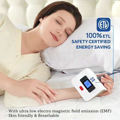 Sealy Heated Quilted Mattress Pad Electric Full Size, 15" Deep Pocket 🍁 All In One Marketplace Canada