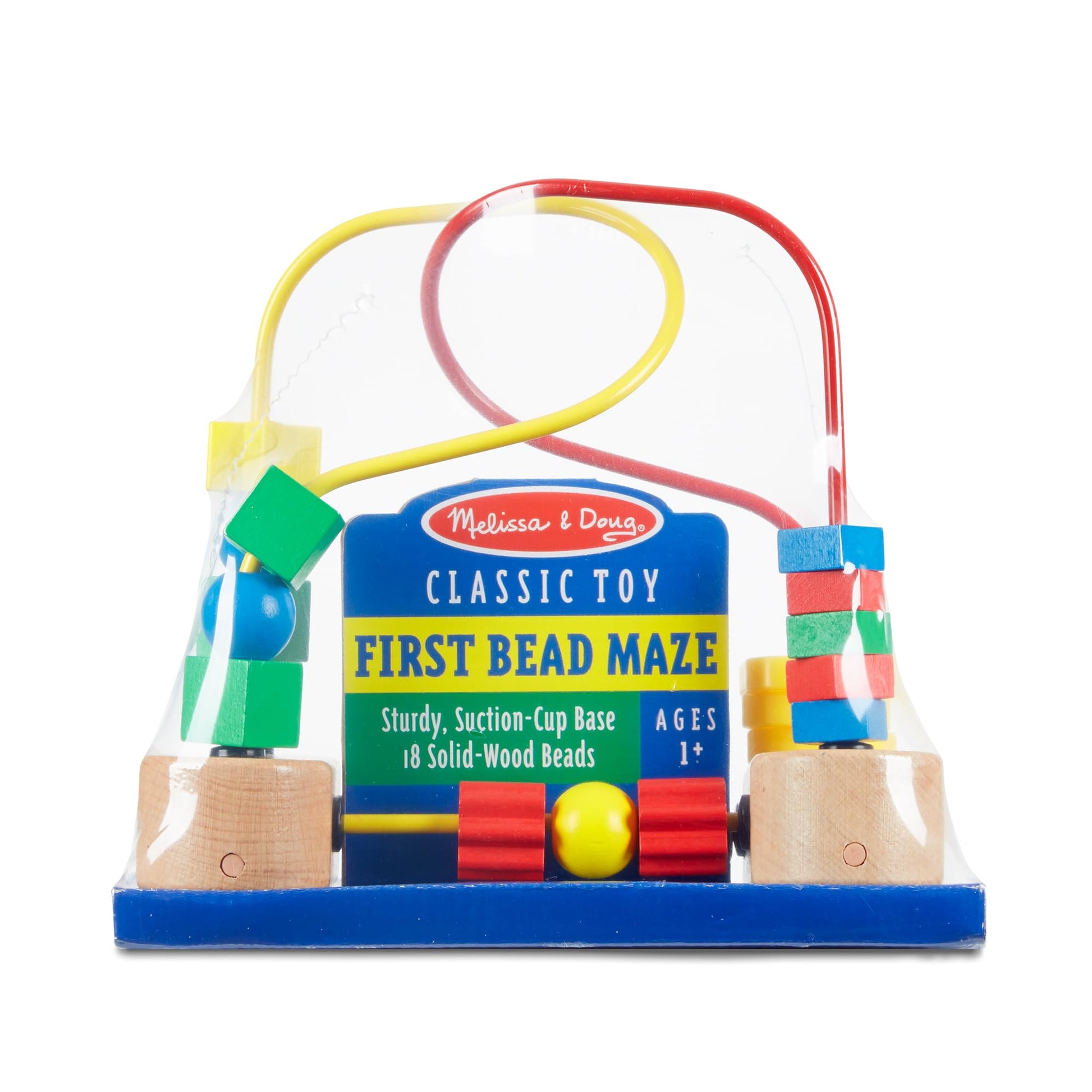 Melissa & Doug First Bead Maze Wooden Educational Baby Toy Melissa & Doug