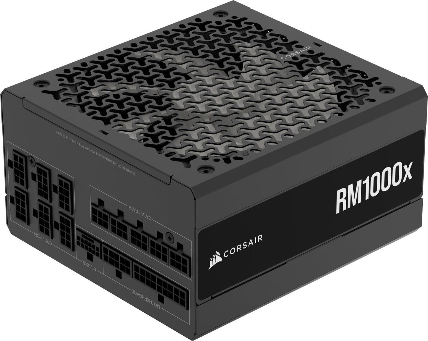 CORSAIR RM1000x Fully Modular Low-Noise ATX Power Supply – ATX 3.1 Compliant – PCIe 5.1 Support – Cybenetics Gold Efficiency – Native 12V-2x6 Connector – Black 🍁 All In One Marketplace Canada