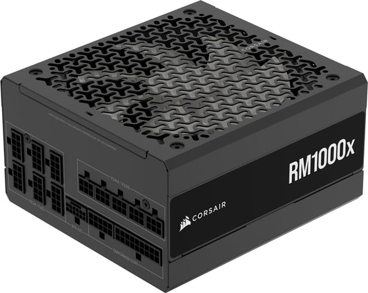 CORSAIR RM1000x Fully Modular Low-Noise ATX Power Supply – ATX 3.1 Compliant – PCIe 5.1 Support – Cybenetics Gold Efficiency – Native 12V-2x6 Connector – Black 🍁 All In One Marketplace Canada Corsair